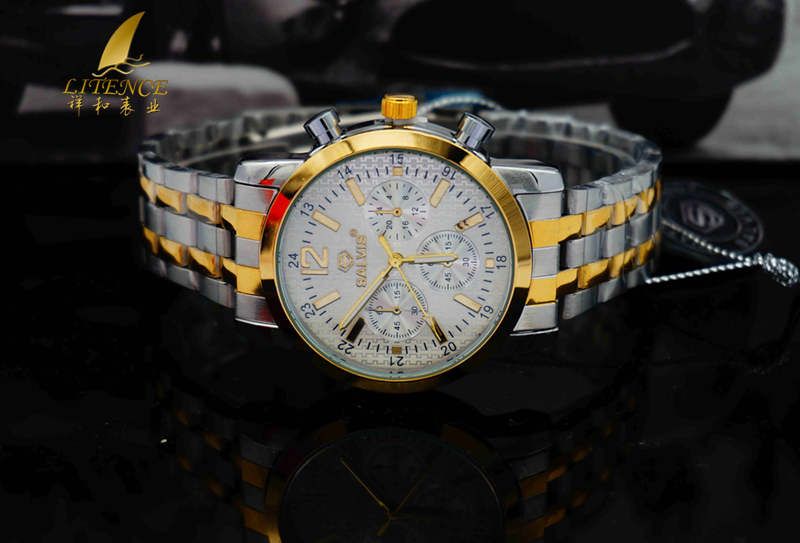 Gold watch, High Quality Brand Design Mens watch Fashion From China supplier Wristwatch