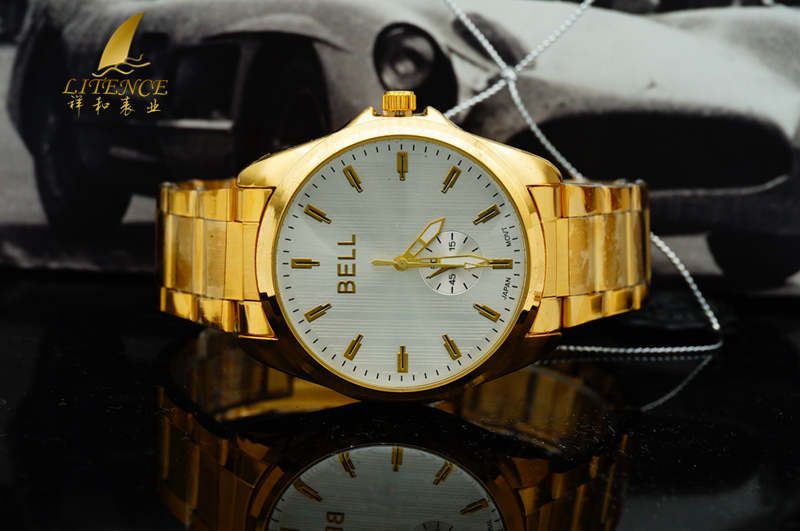 Gold watch, High Quality Brand Design Mens watch Fashion From China supplier Wristwatch