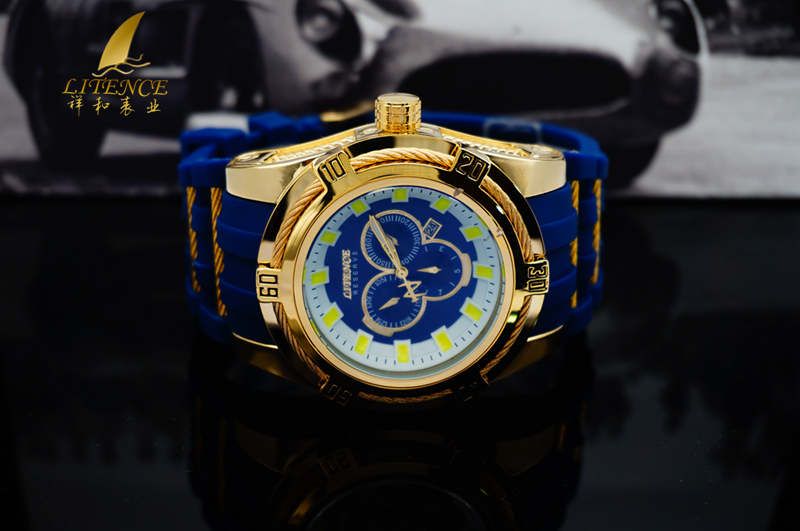 Gold watch, High Quality Brand Design Mens watch Fashion From China supplier Wristwatch