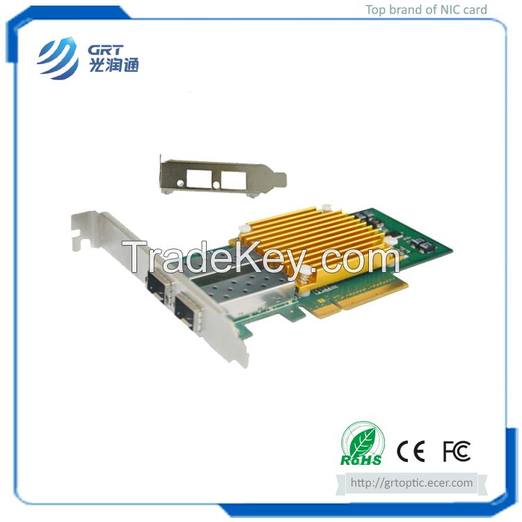 F1002E 10Gigabit  Intel 82599ES Dual-port Fiber Ethernet PCIe Network Server Adapter