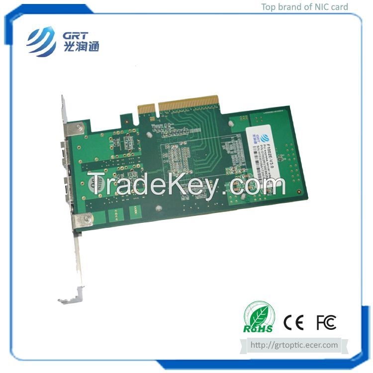 F1002E 10Gigabit  Intel 82599ES Dual-port Fiber Ethernet PCIe Network Server Adapter