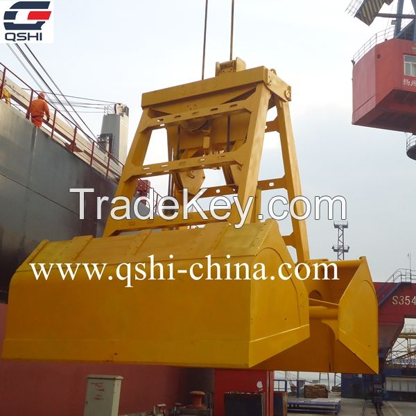 Wireless Remote Control Grab Bucket for Deck Crane