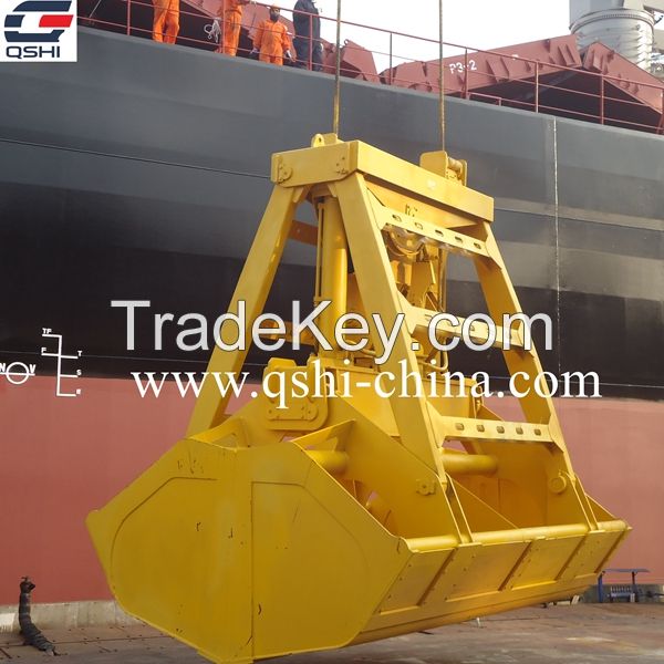 Wireless Remote Control Grab Bucket for Deck Crane