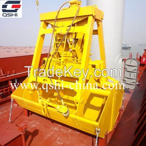 Wireless Remote Control Grab Bucket for Deck Crane