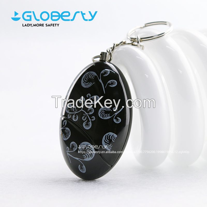 Portable 120db Siren Personal Alarm Keychain Anti Rape Security Gadget for Women, Elderly