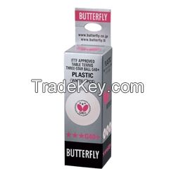 BUTTERFLY 3-STAR BALL G40+ - PACK OF 3