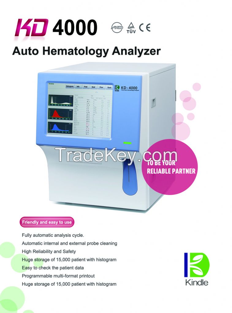 New Design Fully Automatic Blood Cell Counter Guaranteed