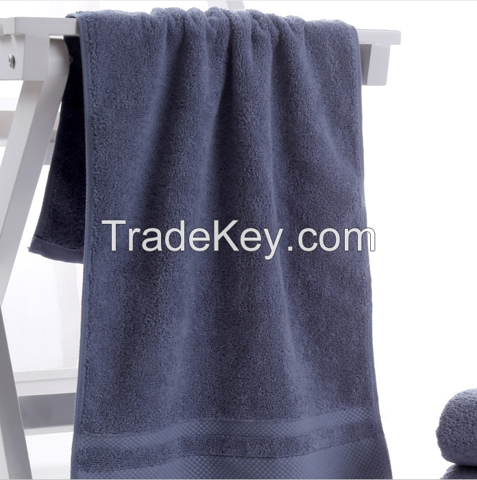 34x74cm plush cotton high absorptent custom logo face towel