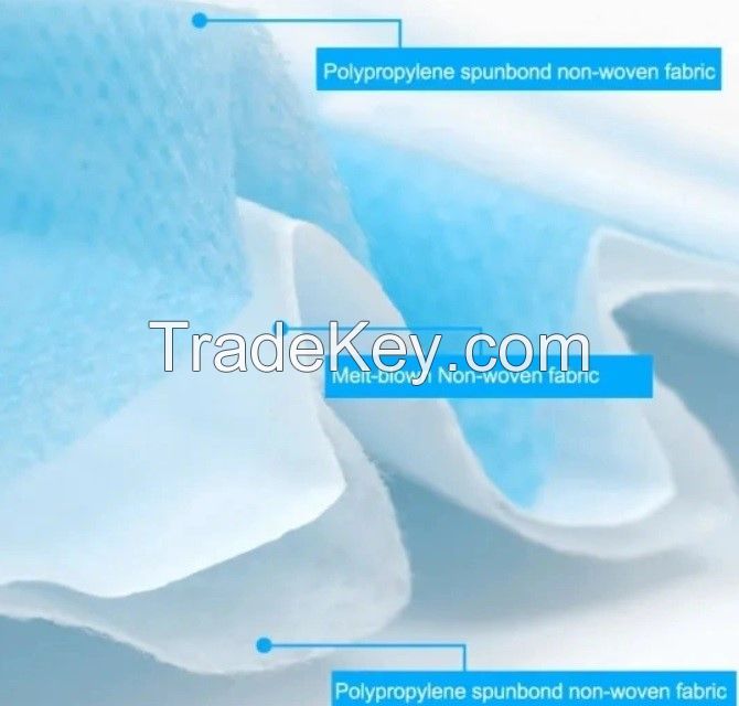 3 ply Non Woven Disposable Surgical Medical Face Mask With Earloop 