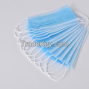 3 ply Non Woven Disposable Surgical Medical Face Mask With Earloop 