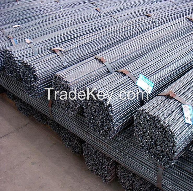 Rebar steel deformed steel rebar iron rods for construction concrete building