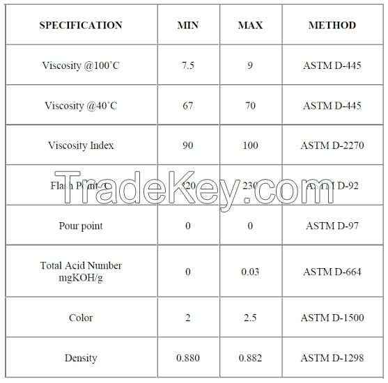 Base Oil SN 150-180-350-500