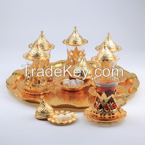 TRADITIONAL TURKISH COFFEE SET SET OF 28 PICES