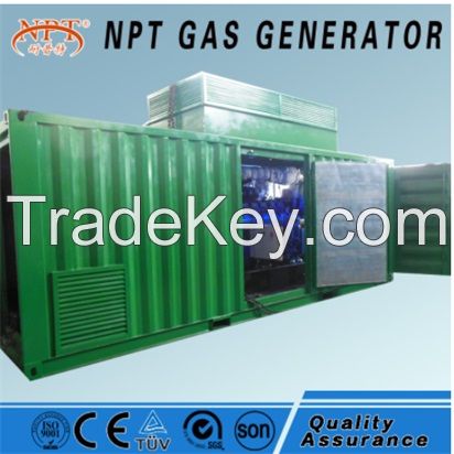 Silent 400 kw generator natural gas to generate electricity