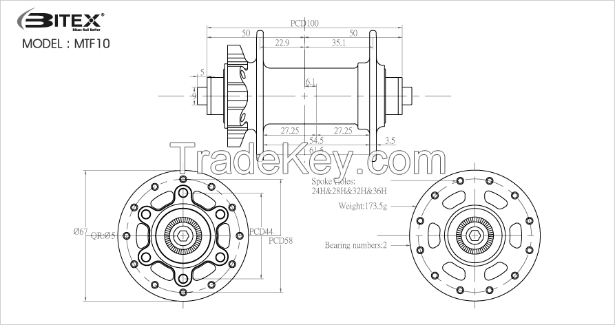 Mtf10 - Mountain Bike Hub