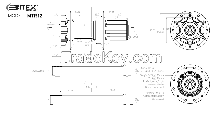 Mtr12 - Montain Bike Hub