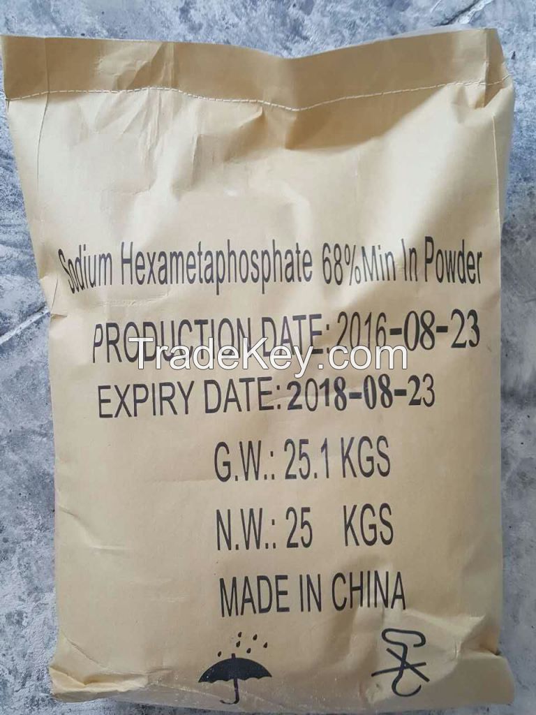 SHMP-Sodium Hexametaphosphate 68%