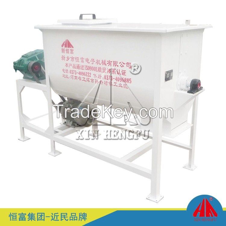 horizontal single shaft screw feed mixer for poultry