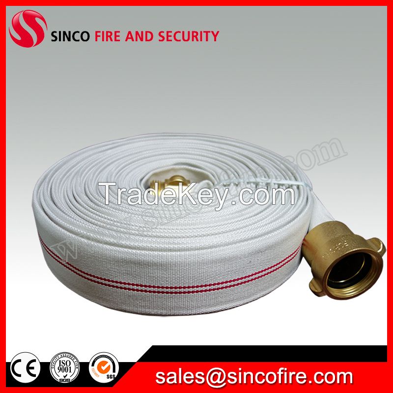 Rubber lined fire hose