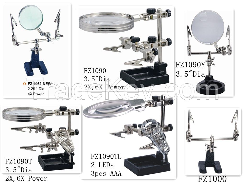 Helping Third Hand Soldering Magnifier