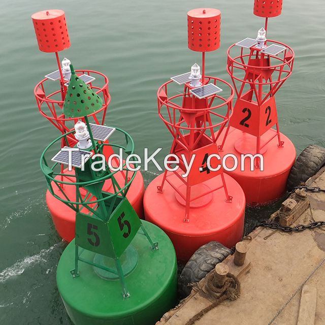 Long-term unattended operation maritime navigational aid navigation buoy for sale