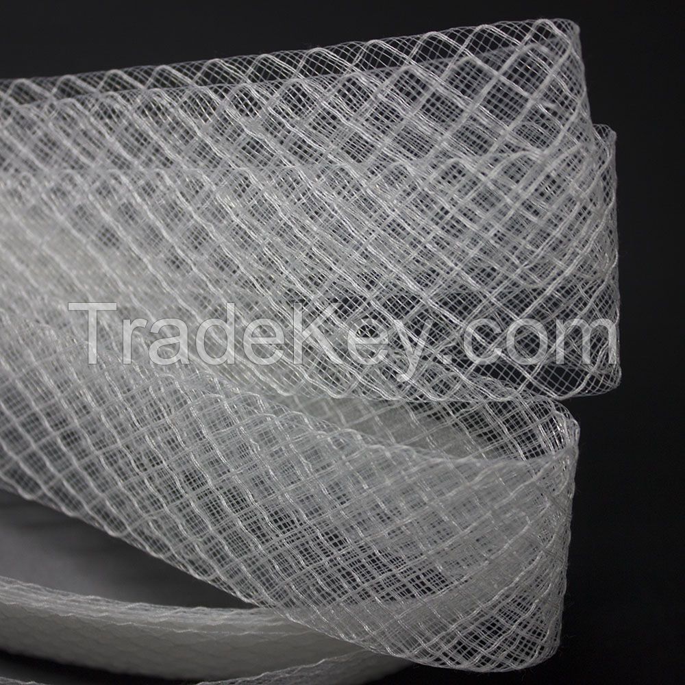 Polyester horsehair braid crinoline with PP thread