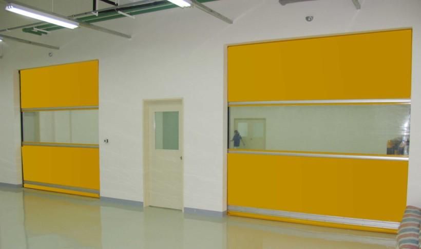 High Quality High Speed Plastic Interior Pvc Door/ Rolling Shutters Door