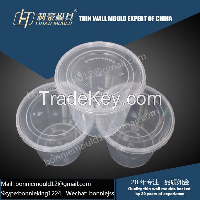 plastic thin wall container mould