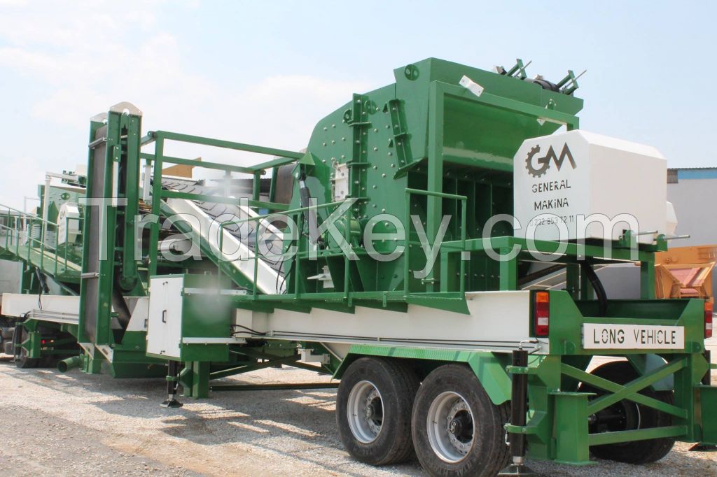 NEW GENERATION MOBILE SCREENING AND WASHING PLANT GNR YM1650.