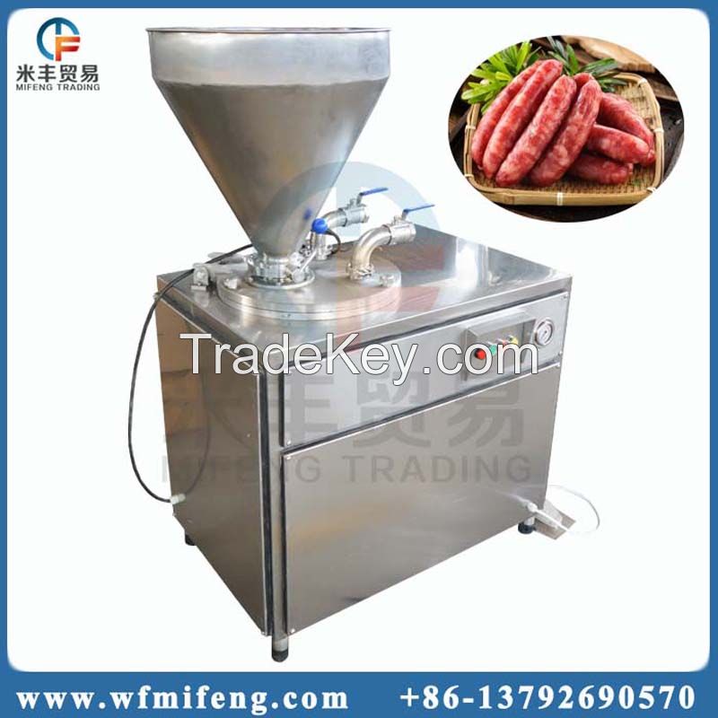 Hydraulic sausage making machine 