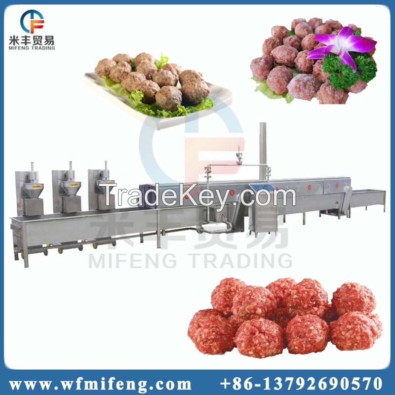 high efficiency meatball producing line