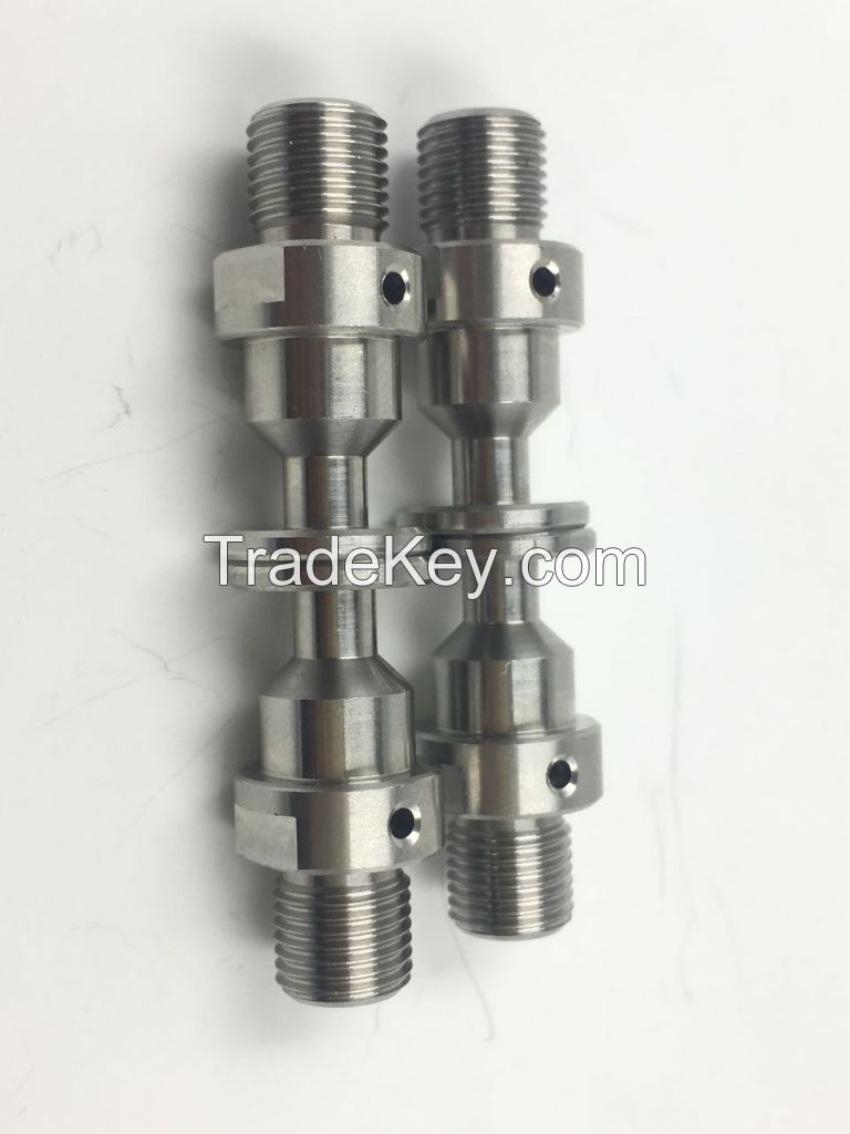 CNC turning and milling Stainless steel valve part