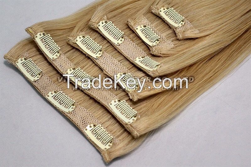 Full-head Set Clip-in Hair Extensions