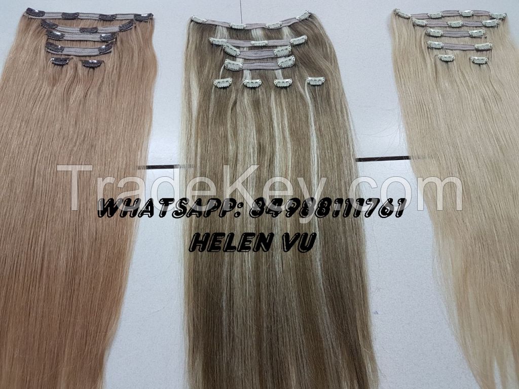 Full-head Set Clip-in Hair Extensions