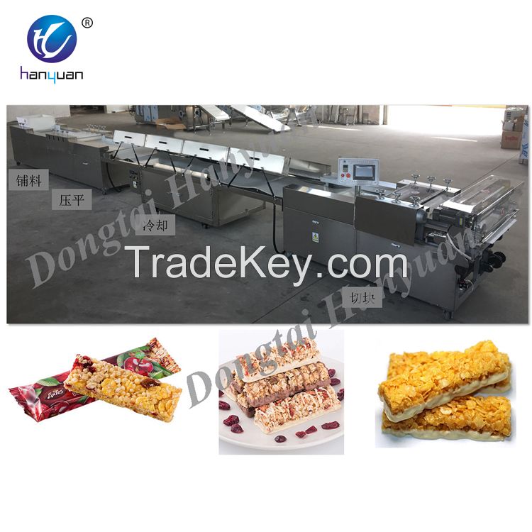 Nut bar production line