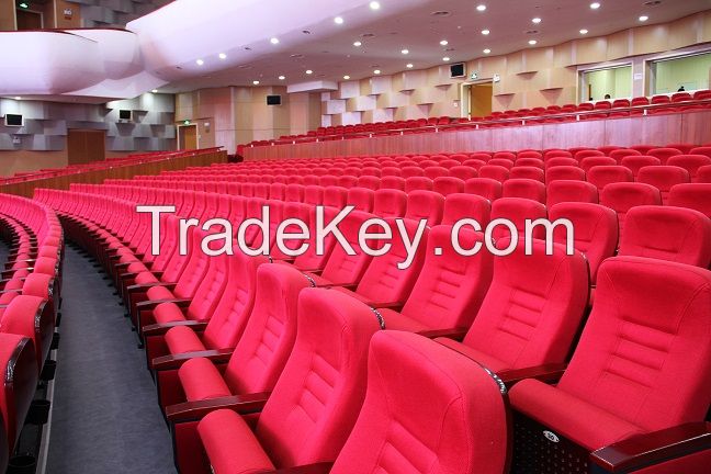 Auditorium Seating With Plywood panel