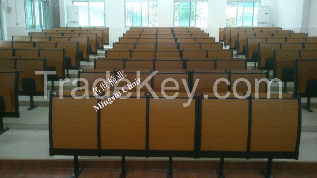 Classroom Chair School Furniture with Folding Table