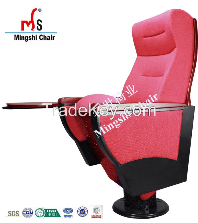 Single Leg High Quality Auditorium Seat Hall Chair