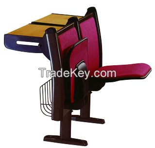 School Classroom Chair and Desk in University High School Middle School