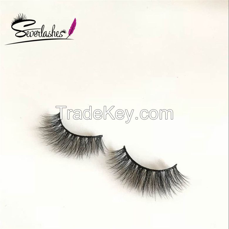 SeverlashesHigh Quality Private Label 100% Real 3d Mink Lashes