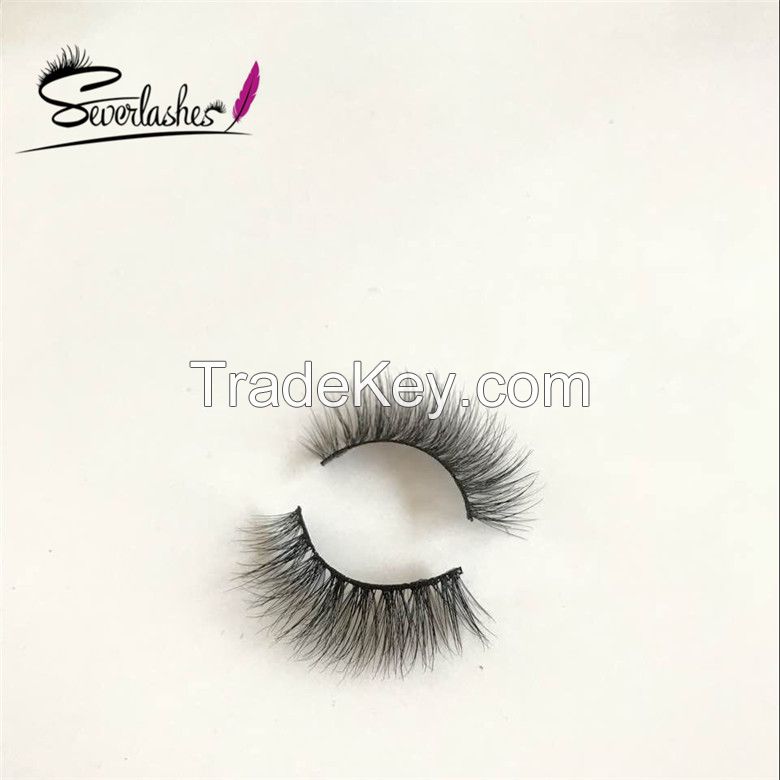 SeverlashesHigh Quality Private Label 100% Real 3d Mink Lashes