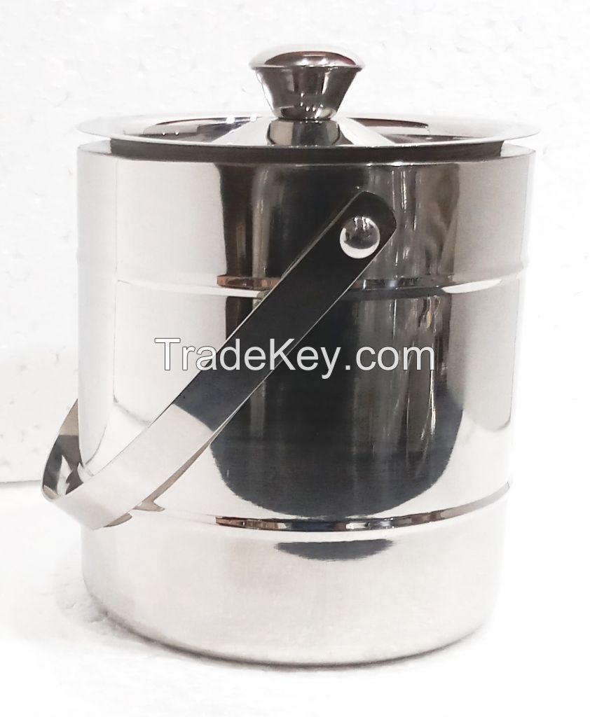 Graminheet Stainless Steel Ice Bucket 1500 ml Fancy 3