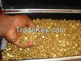 Gold NUGGETS &amp;  BAR/COPPER 