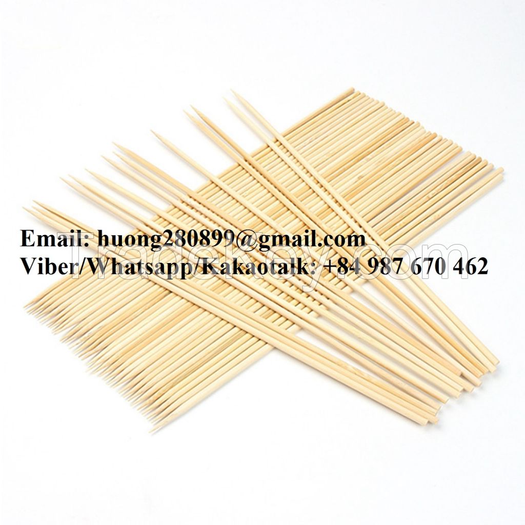 NATURAL BAMBOO STICKS FOR CLEAN THE TEETH, BBQ AND MAKING INCENSE