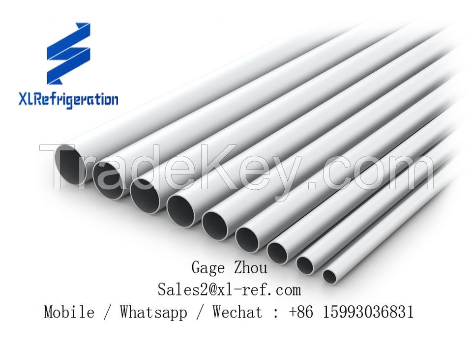 Aluminum Pipe Round 1050/1060/1070  R/H112 7*0.75/7*0.8/7*1/8*0.75/8*1	Refrigeration/Refrigerator/Air Conditioner/Automotive/Heat Transfer 