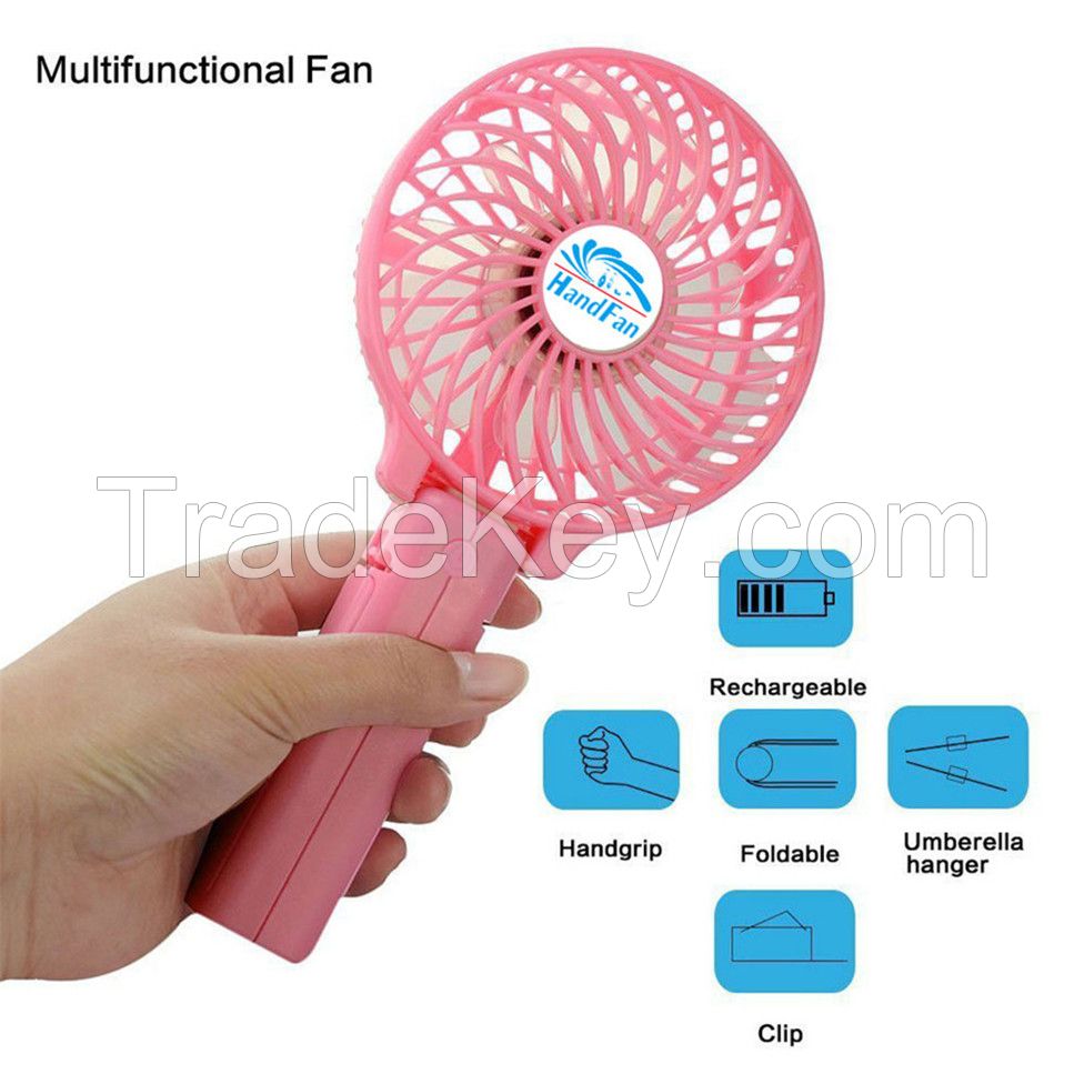 Battery charger mini clip fan air cooler rechargeable ceiling fan rechargeable