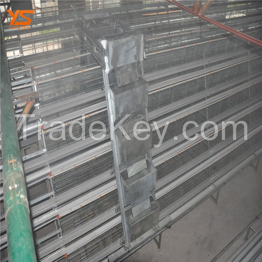 galvanized A type battery chicken layer cage sale for pakistan farm