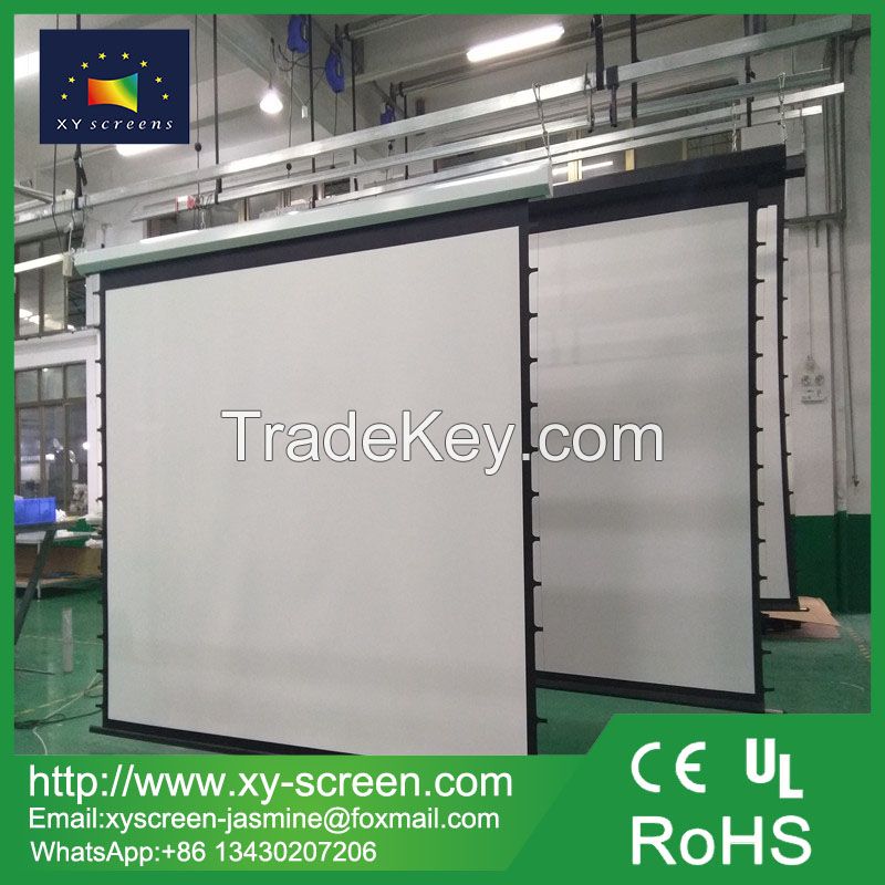 XYSCREEN Motorized projector screen video wall screen classroom furniture Motorized projector Screen