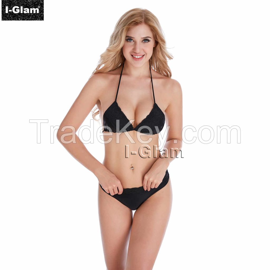 I-Glam Sexy Black Lace Bikini