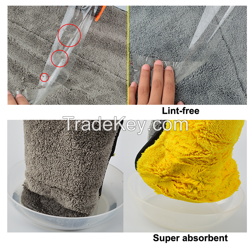 Heavy duty microfiber drying cloth